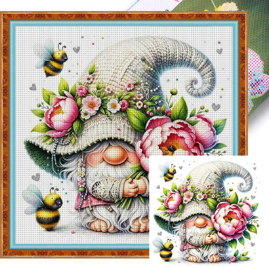 Goblin - Full 11CT Stamped Cross Stitch 40x40CM - Yishu