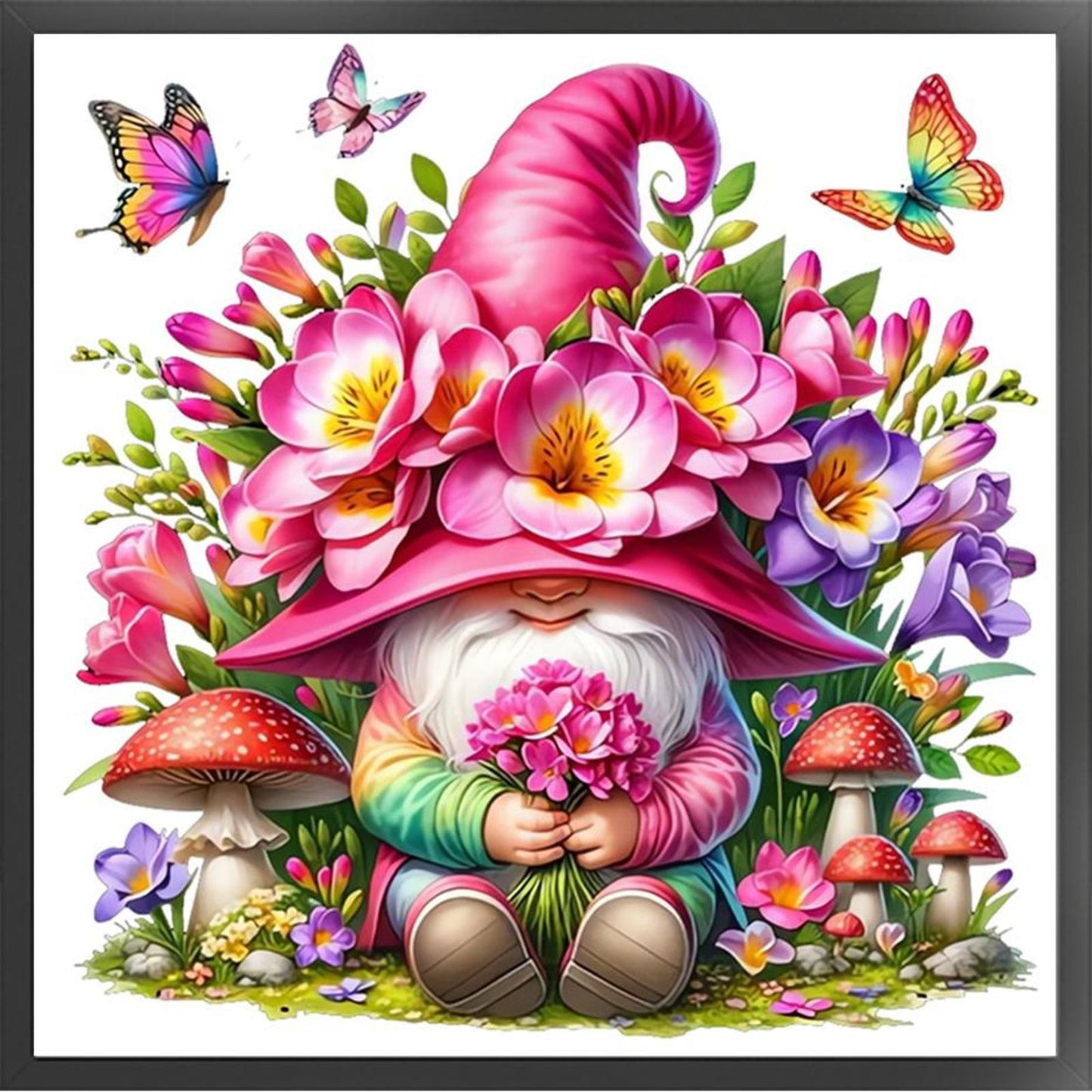 Goblin - Full 11CT Stamped Cross Stitch 40x40CM - Yishu