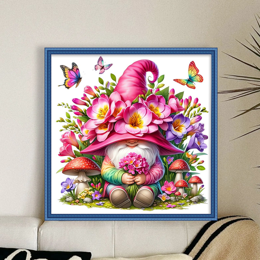 Goblin - Full 11CT Stamped Cross Stitch 40x40CM - Yishu