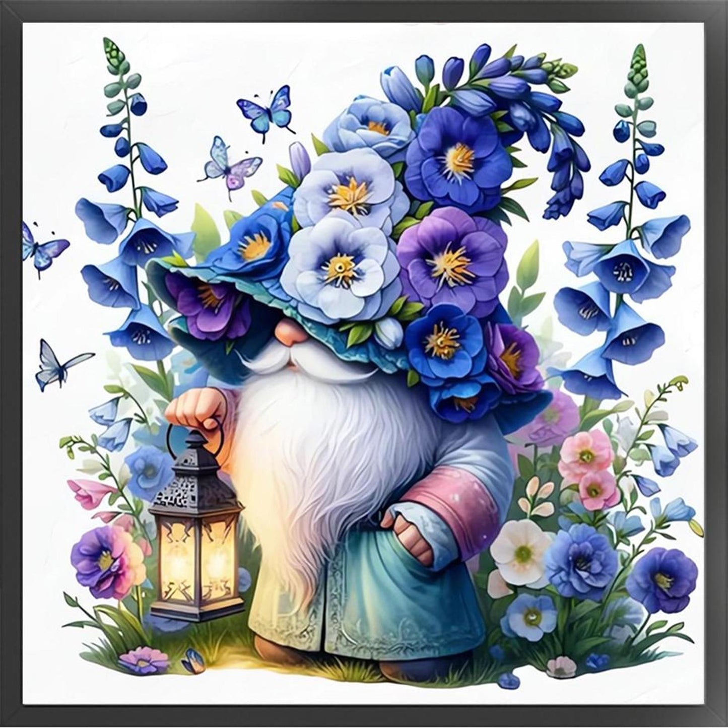 Goblin - Full 11CT Stamped Cross Stitch 40x40CM - Yishu
