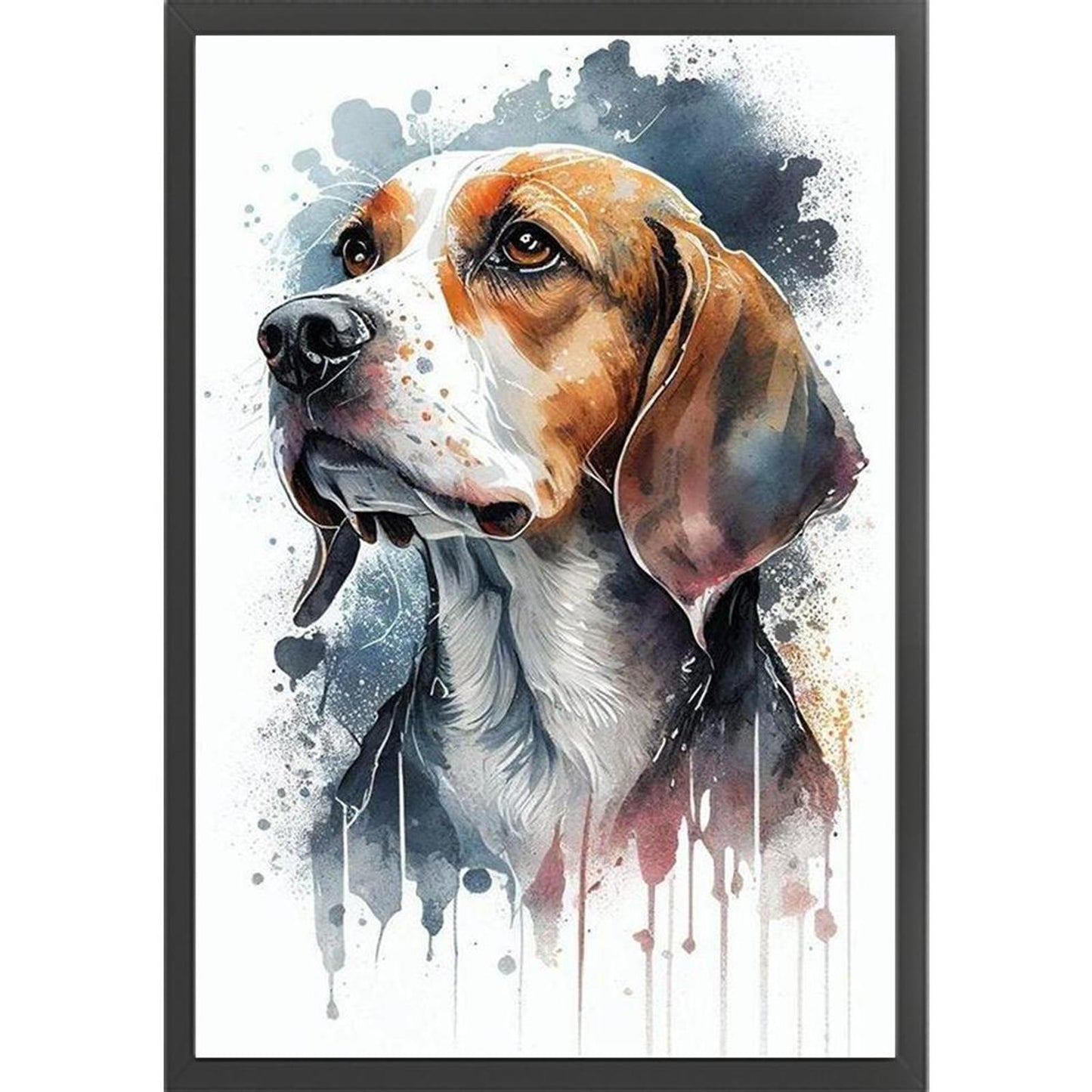 Dog - Full 11CT Stamped Cross Stitch 40x60CM - Huacan