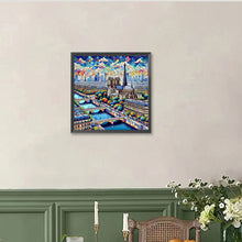 Load image into Gallery viewer, Eiffel Tower During The Day 40*40CM(Canvas) Full Round Drill Diamond Painting
