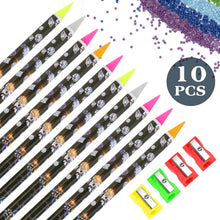 Load image into Gallery viewer, 10Pcs 5D Crystal Gem Pick Up Tool 23cm Dotting Wax Pencil for Art Craft
