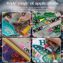 Load image into Gallery viewer, 10Pcs 5D Crystal Gem Pick Up Tool 23cm Dotting Wax Pencil for Art Craft
