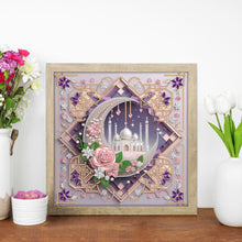 Load image into Gallery viewer, Framed Crescent Moon 30*30CM(Canvas) Partial Special Shaped Drill Diamond Painting
