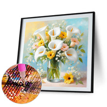 Load image into Gallery viewer, Cala Lily 30*30CM(Canvas) Full Round Drill Diamond Painting
