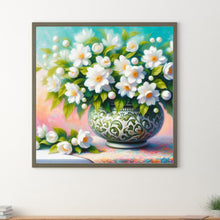 Load image into Gallery viewer, Gardenia 30*30CM(Canvas) Full Round Drill Diamond Painting
