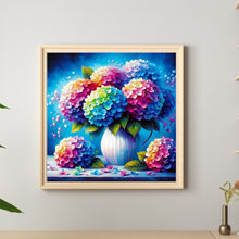 Load image into Gallery viewer, Hydrangea 30*30CM(Canvas) Full Round Drill Diamond Painting

