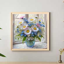 Load image into Gallery viewer, Daisy 30*30CM(Canvas) Full Round Drill Diamond Painting
