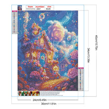 Load image into Gallery viewer, Marshmallow House 30*40CM(Canvas) Full Round Drill Diamond Painting
