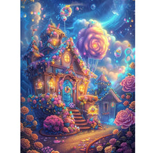 Load image into Gallery viewer, Marshmallow House 30*40CM(Canvas) Full Round Drill Diamond Painting
