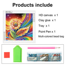 Load image into Gallery viewer, Flowers 30*30CM(Canvas) Partial Special Shaped Drill Diamond Painting

