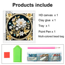 Load image into Gallery viewer, Flowers 30*30CM(Canvas) Partial Special Shaped Drill Diamond Painting

