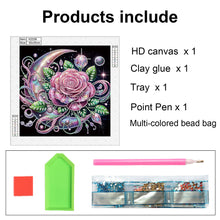 Load image into Gallery viewer, Flowers 30*30CM(Canvas) Partial Special Shaped Drill Diamond Painting
