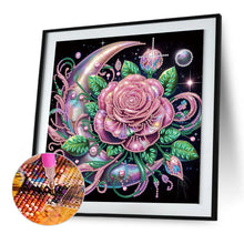 Load image into Gallery viewer, Flowers 30*30CM(Canvas) Partial Special Shaped Drill Diamond Painting

