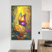 Load image into Gallery viewer, Butterfly In The Forest 40*70CM(Picture) Full AB Round Drill Diamond Painting
