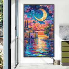 Load image into Gallery viewer, Water City Moonlight 40*70CM(Picture) Full AB Round Drill Diamond Painting
