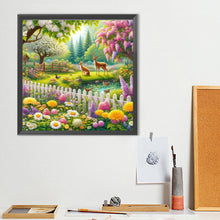 Load image into Gallery viewer, Natural Scenery 50*50CM(Canvas) Full Round Drill Diamond Painting
