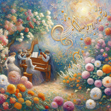 Load image into Gallery viewer, Concert In The Garden 50*50CM(Canvas) Full Round Drill Diamond Painting

