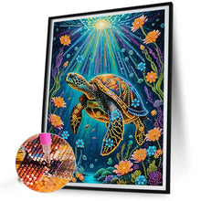 Load image into Gallery viewer, Marine Animals 30*40CM(Canvas) Partial Special Shaped Drill Diamond Painting
