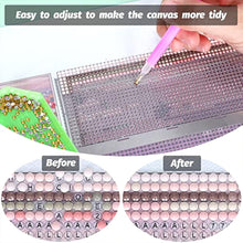 Load image into Gallery viewer, 3Pcs Diamond Painting Ruler with 3 Corrector Tools (216 400 800 Blank Grids)
