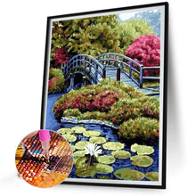 Load image into Gallery viewer, Scenery Of Small Bridge 40*50CM(Canvas) Full Round Drill Diamond Painting
