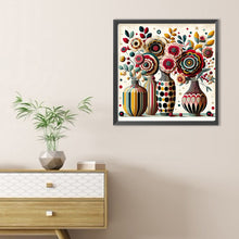 Load image into Gallery viewer, Abstract Flower 30*30CM(Canvas) Full Round Drill Diamond Painting
