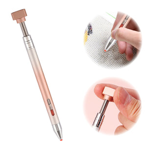 Diamond Painting Pen Rhinestones Art Pen with Clay for Art Crafts (Orange)