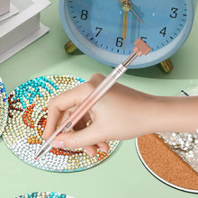 Load image into Gallery viewer, Diamond Painting Pen Rhinestones Art Pen with Clay for Art Crafts (Orange)
