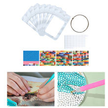 Load image into Gallery viewer, 50pcs DIY Diamond Painting Tools Self Adhesive Bags for Craft Supplies (White)
