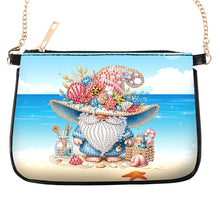 Load image into Gallery viewer, Colorful Pattern Diamond Painting Coin Chain Purse 5D Diamond Handmade Chain Bag
