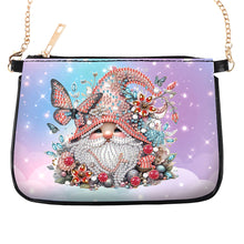 Load image into Gallery viewer, Colorful Pattern Diamond Painting Coin Chain Purse 5D Diamond Handmade Chain Bag

