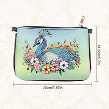 Load image into Gallery viewer, Colorful Pattern Diamond Painting Coin Chain Purse 5D Diamond Handmade Chain Bag
