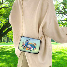 Load image into Gallery viewer, Colorful Pattern Diamond Painting Coin Chain Purse 5D Diamond Handmade Chain Bag
