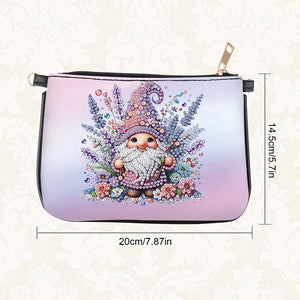 Colorful Pattern Diamond Painting Coin Chain Purse 5D Diamond Handmade Chain Bag