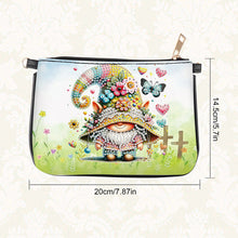 Load image into Gallery viewer, Colorful Pattern Diamond Painting Coin Chain Purse 5D Diamond Handmade Chain Bag
