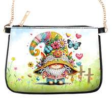 Load image into Gallery viewer, Colorful Pattern Diamond Painting Coin Chain Purse 5D Diamond Handmade Chain Bag
