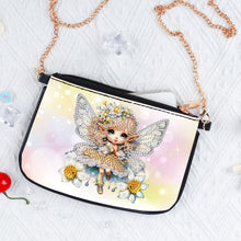 Load image into Gallery viewer, Colorful Pattern Diamond Painting Coin Chain Purse 5D Diamond Handmade Chain Bag
