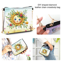 Load image into Gallery viewer, Colorful Pattern Diamond Painting Coin Chain Purse 5D Diamond Handmade Chain Bag
