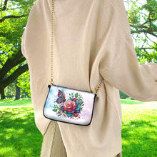 Load image into Gallery viewer, Colorful Pattern Diamond Painting Coin Chain Purse 5D Diamond Handmade Chain Bag

