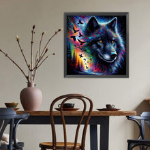 Load image into Gallery viewer, Wolf 40*40CM(Canvas) Full Round Drill Diamond Painting
