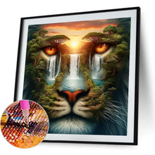 Load image into Gallery viewer, Tiger 40*40CM(Canvas) Full Round Drill Diamond Painting
