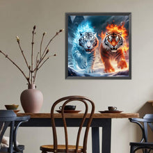 Load image into Gallery viewer, Tiger 40*40CM(Canvas) Full Round Drill Diamond Painting
