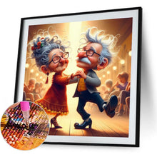 Load image into Gallery viewer, Grandma And Grandpa 40*40CM(Canvas) Full Round Drill Diamond Painting
