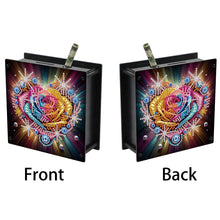 Load image into Gallery viewer, Wooden Beautiful Pattern Diamond Painting Change Holder Case Ornament for Adults
