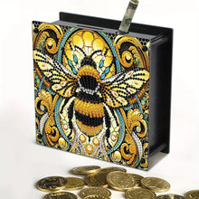 Load image into Gallery viewer, Wooden Beautiful Pattern Diamond Painting Change Holder Case Ornament for Adults
