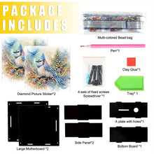 Load image into Gallery viewer, Wooden Beautiful Pattern Diamond Painting Change Holder Case Ornament for Adults

