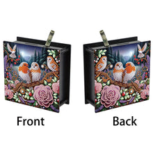 Load image into Gallery viewer, Wooden Beautiful Pattern Diamond Painting Change Holder Case Ornament for Adults
