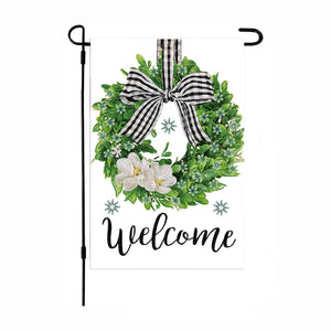 Spring Tulip 5D DIY Diamond Outdoor Flags Double Sided Diamond Art Vertical Flag
