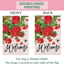 Load image into Gallery viewer, Spring Tulip 5D DIY Diamond Outdoor Flags Double Sided Diamond Art Vertical Flag
